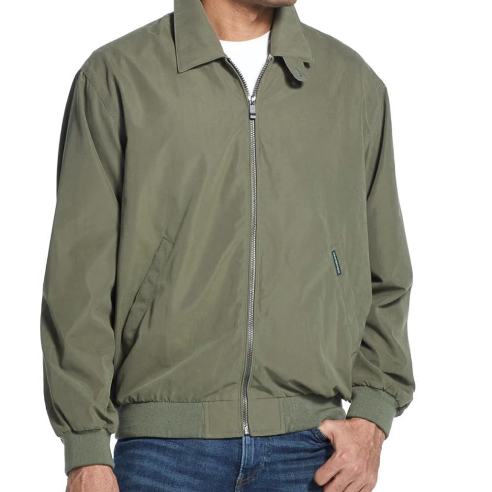 Men's Weatherproof Microfiber Golf Jacket